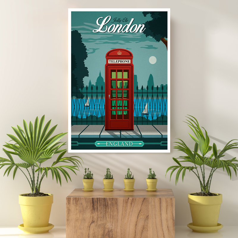 Vintage Reis bestemming London II