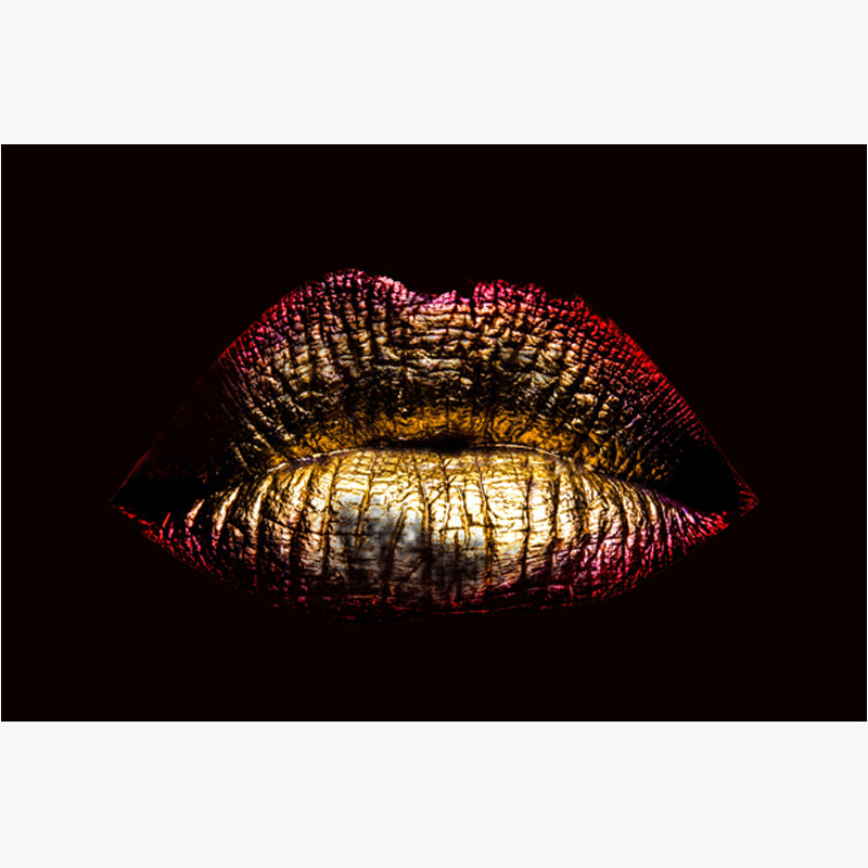 Golden lips