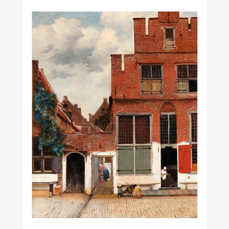Het straatje Johannes Vermeer