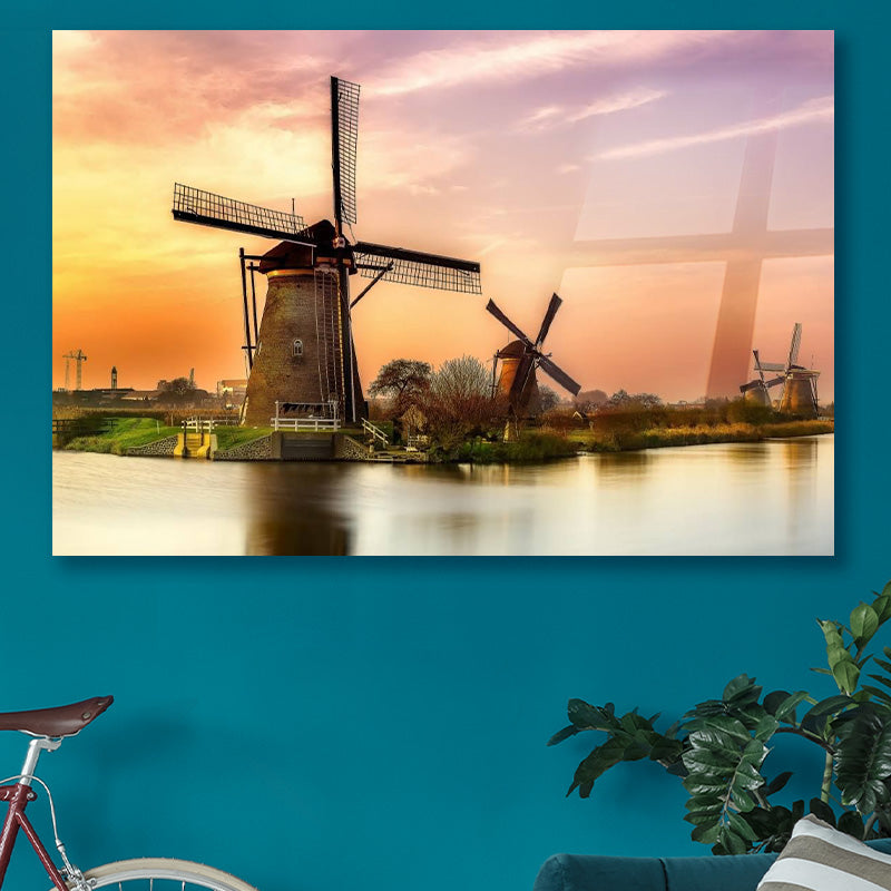 De molens van Kinderdijk