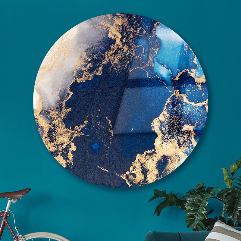 Blue and gold