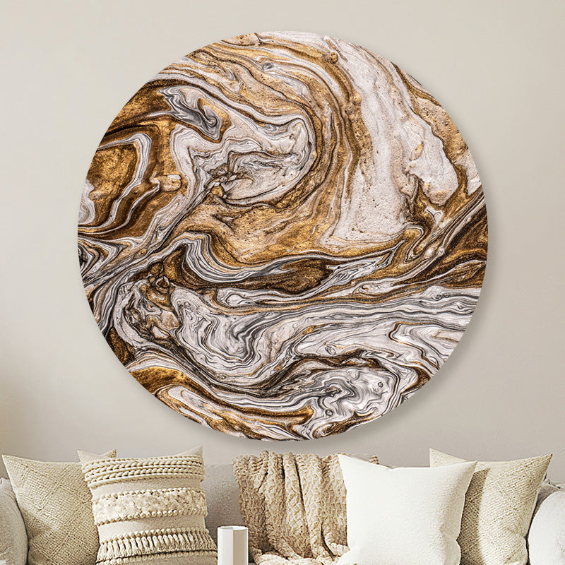 Golden marble