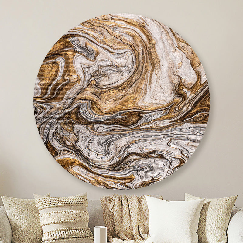 Golden marble