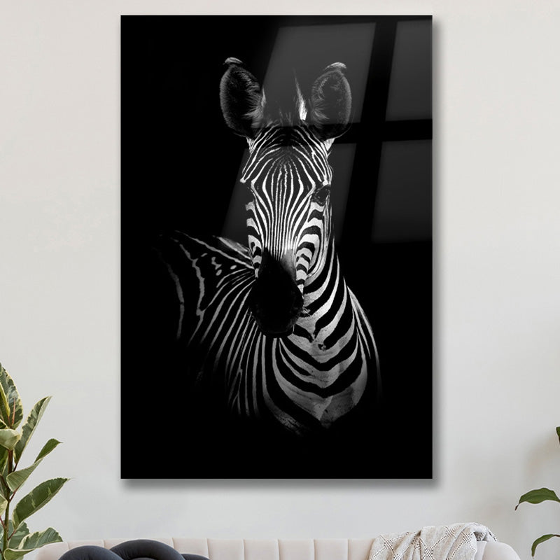 Zebra zwart wit