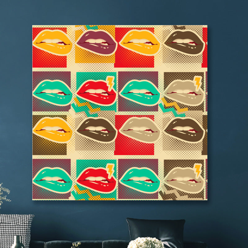 Kleurrijke lippen