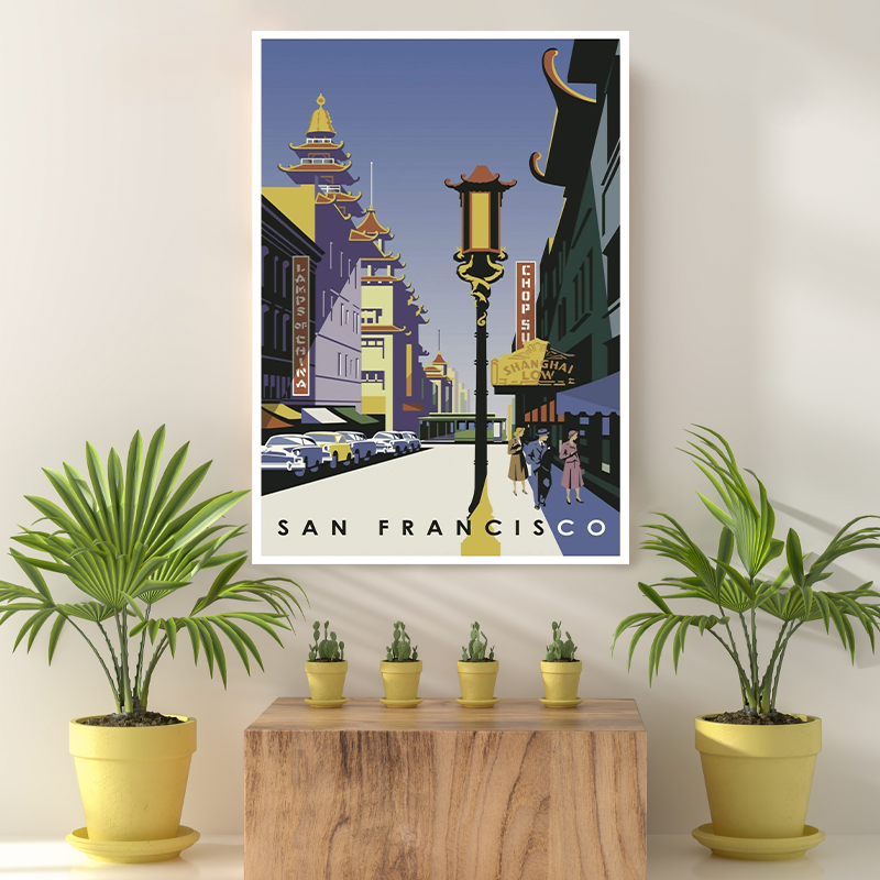 Vintage Reis bestemming San Francisco II