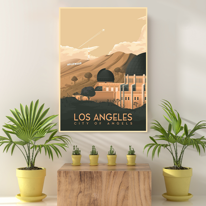 Vintage Reis Bestemming Los Angeles III