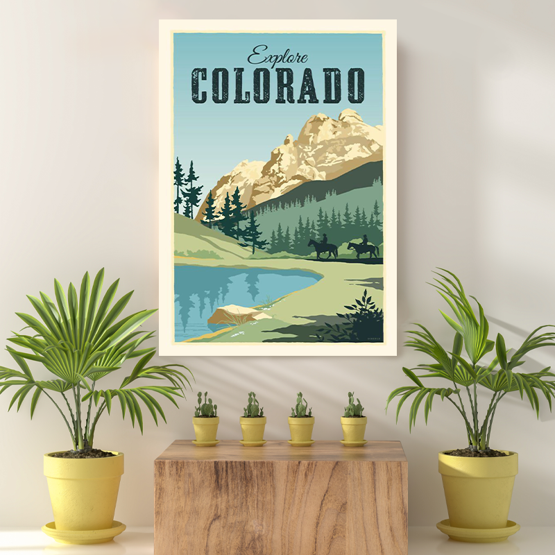 Vintage Reis Bestemming Colorado II