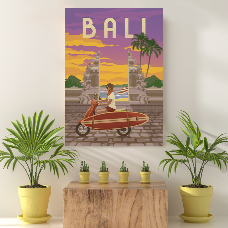 Vintage Reis Bestemming Bali II