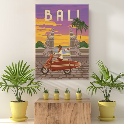 Vintage Reis Bestemming Bali II