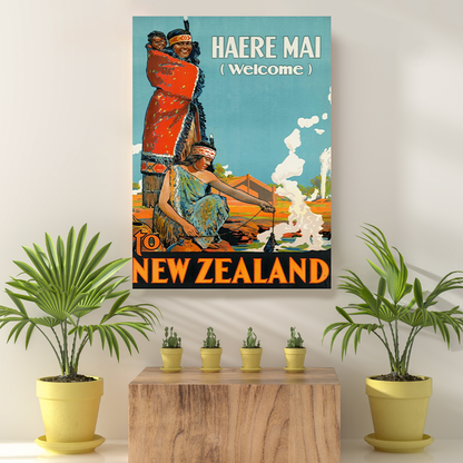 Vintage Reis Bestemming New Zealand III