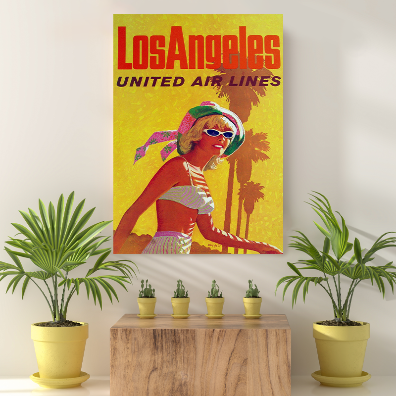 Vintage Reis Bestemming Los Angeles V