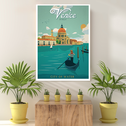 Vintage Reis bestemming Venice V