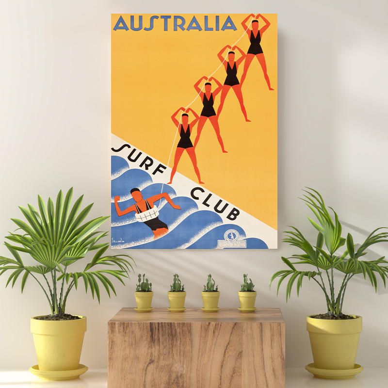Vintage Reis bestemming Australia VII