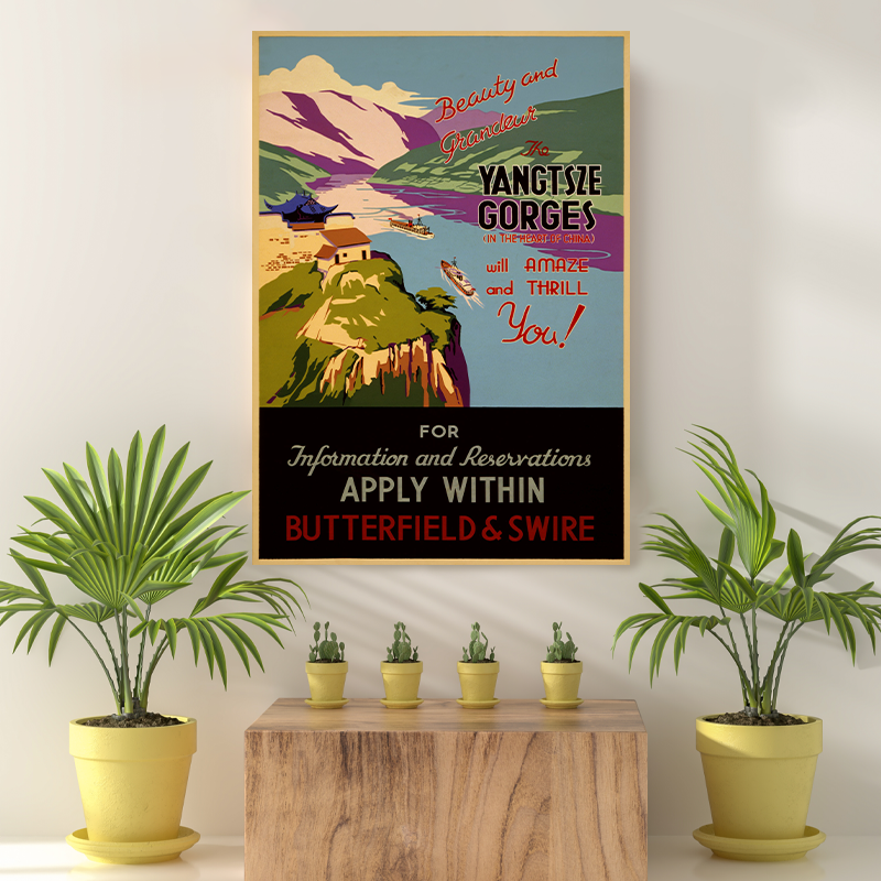 Vintage Reis bestemming Butterfield &amp; Swire