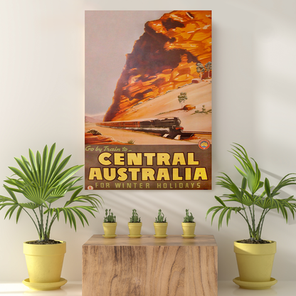 Vintage Reis bestemming Central Australia II