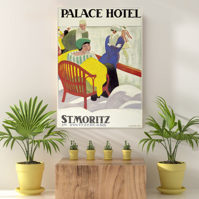 Vintage Reis bestemming Palace Hotel