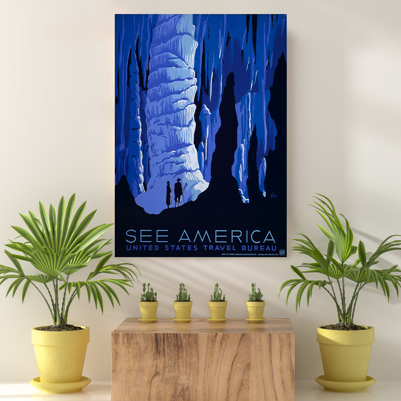 Vintage Reis Bestemming See America II