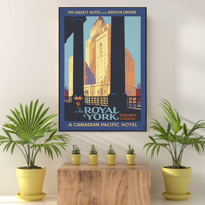 Vintage Reis bestemming Royal York