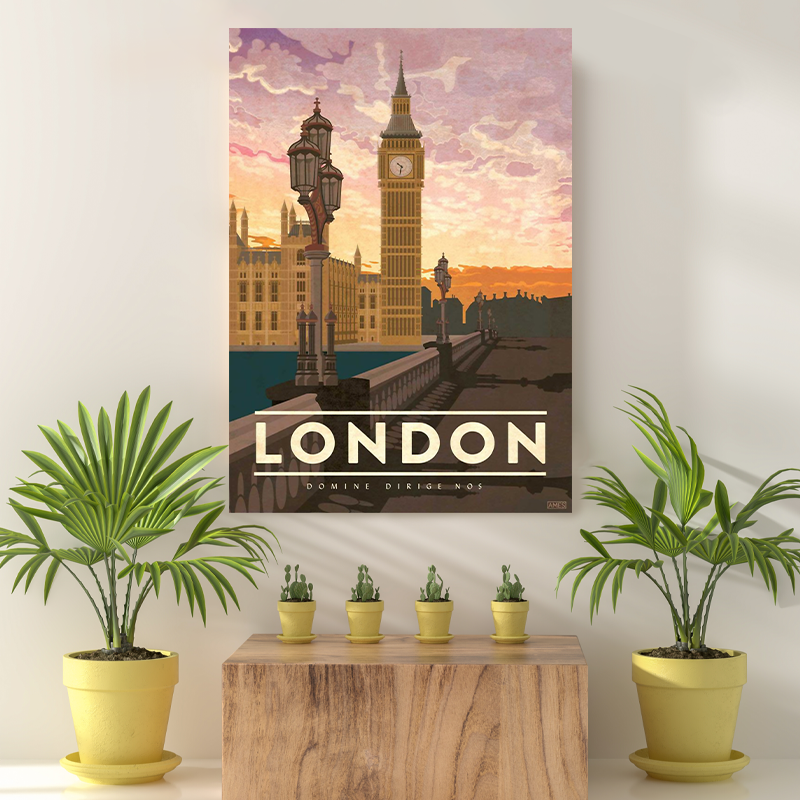 Vintage Reis bestemming London