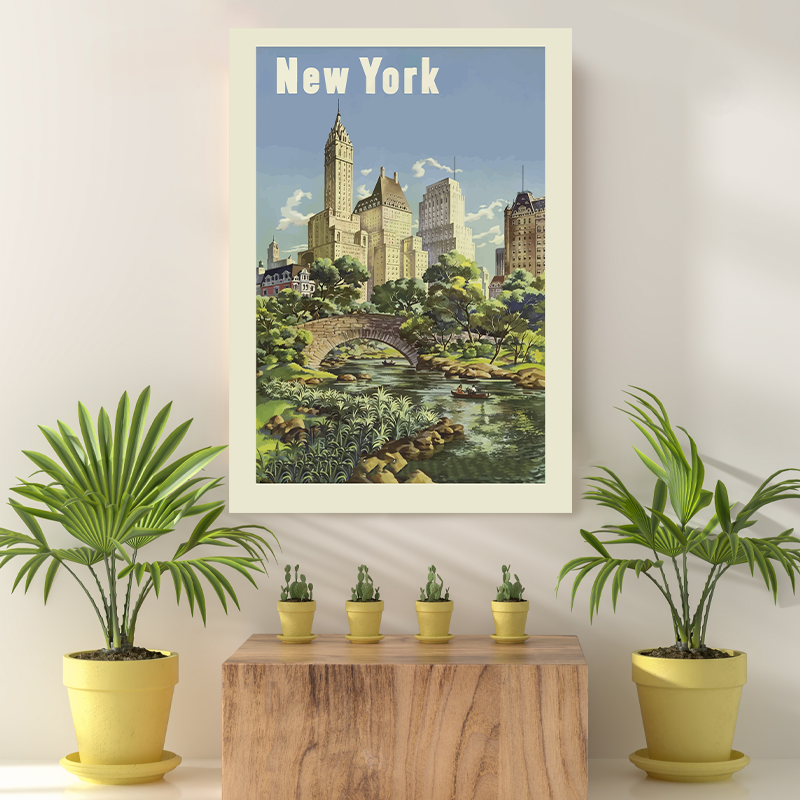 Vintage Reis bestemming New York II