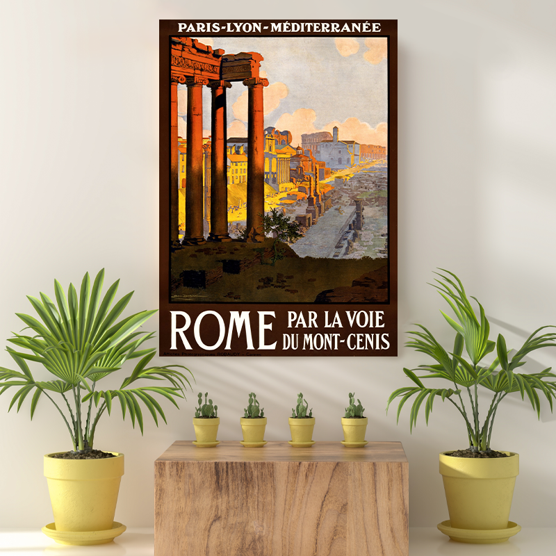 Vintage Reis bestemming Rome II