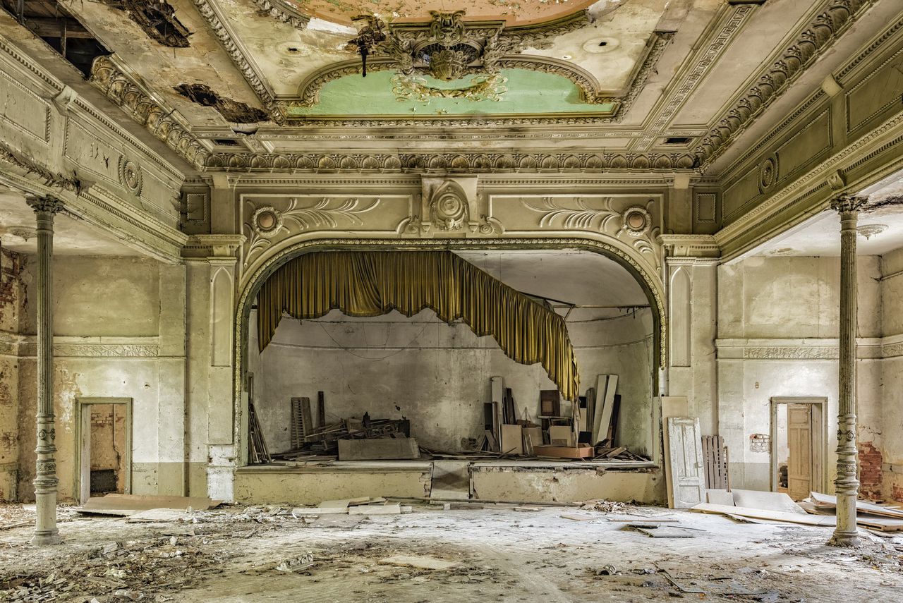 Verlaten theater