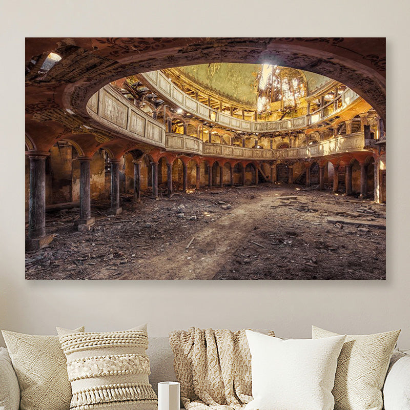 Verlaten kerk in Żeliszow